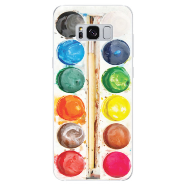 Odolné silikonové pouzdro iSaprio - Watercolors - Samsung Galaxy S8