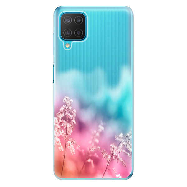 Odolné silikonové pouzdro iSaprio - Rainbow Grass - Samsung Galaxy M12