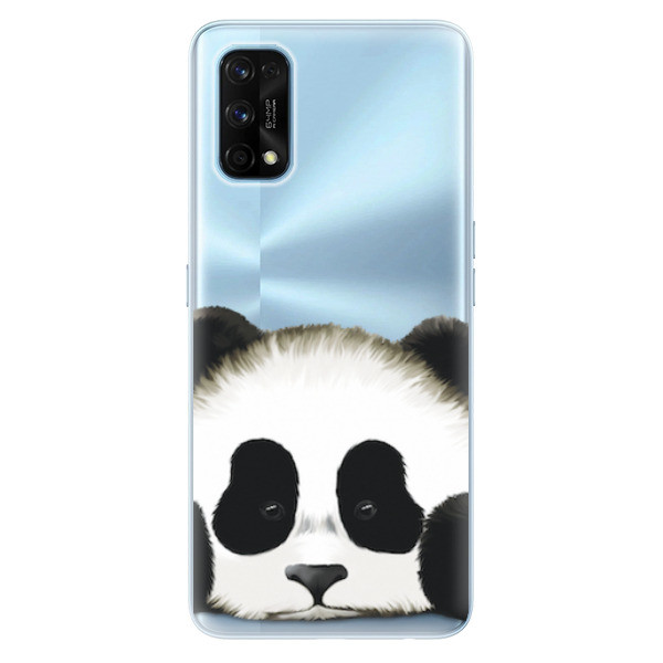 Odolné silikonové pouzdro iSaprio - Sad Panda - Realme 7 Pro