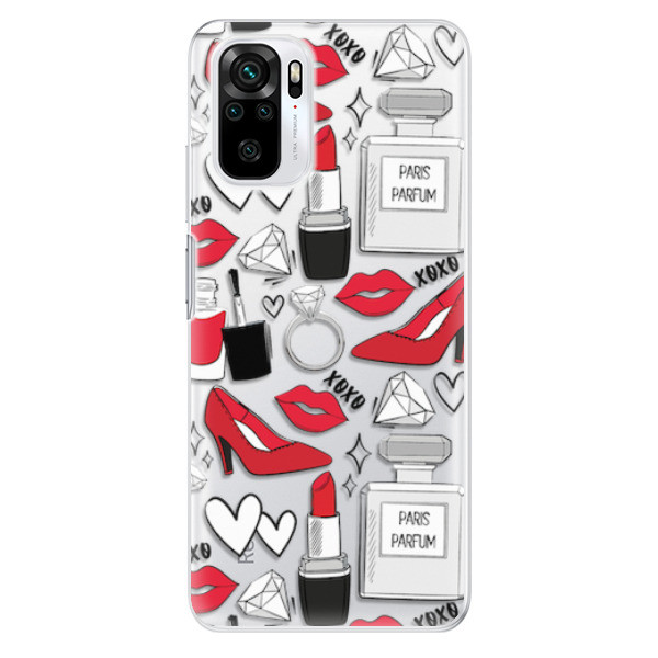 Odolné silikonové pouzdro iSaprio - Fashion pattern 03 - Xiaomi Redmi Note 10 / Note 10S
