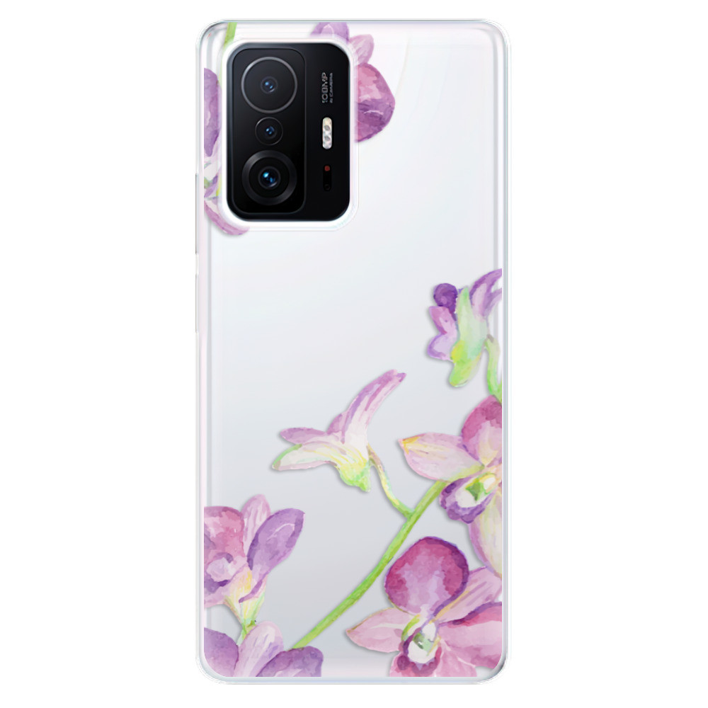 Odolné silikonové pouzdro iSaprio - Purple Orchid - Xiaomi 11T / 11T Pro