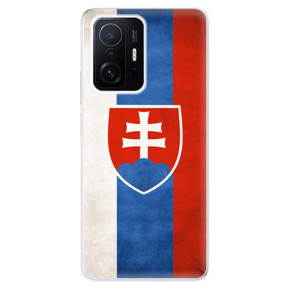 Odolné silikonové pouzdro iSaprio - Slovakia Flag - Xiaomi 11T / 11T Pro