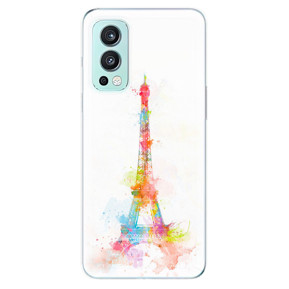 Odolné silikonové pouzdro iSaprio - Eiffel Tower - OnePlus Nord 2 5G