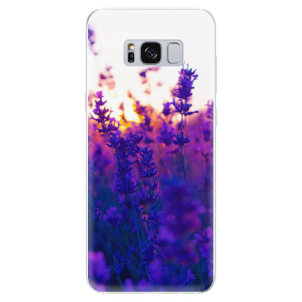 Odolné silikonové pouzdro iSaprio - Lavender Field - Samsung Galaxy S8