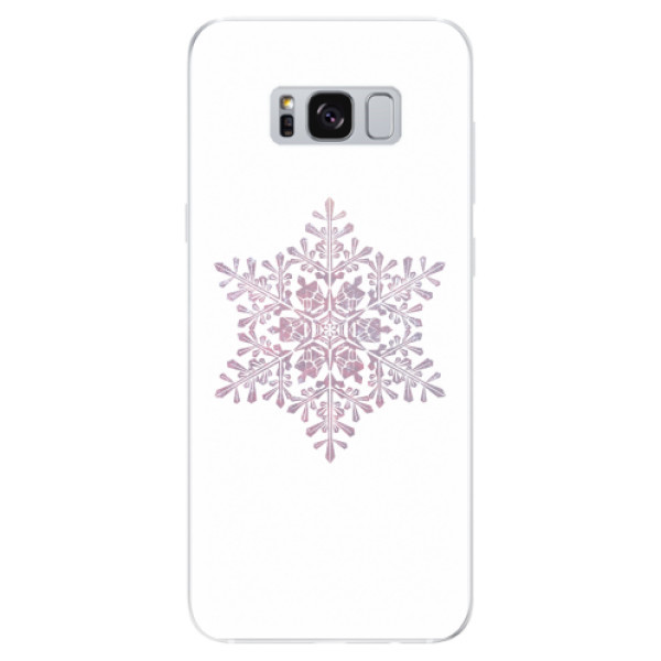 Odolné silikonové pouzdro iSaprio - Snow Flake - Samsung Galaxy S8