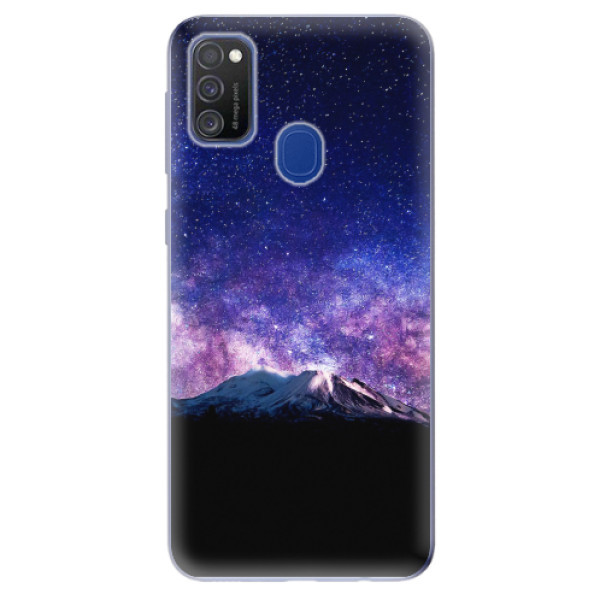 Odolné silikonové pouzdro iSaprio - Milky Way - Samsung Galaxy M21