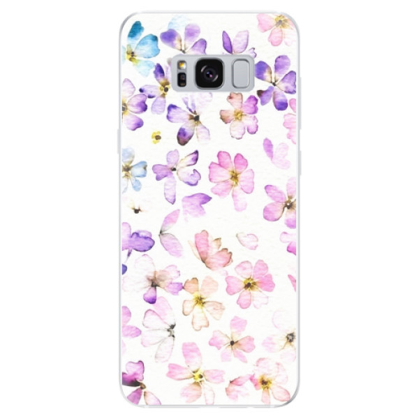 Odolné silikonové pouzdro iSaprio - Wildflowers - Samsung Galaxy S8