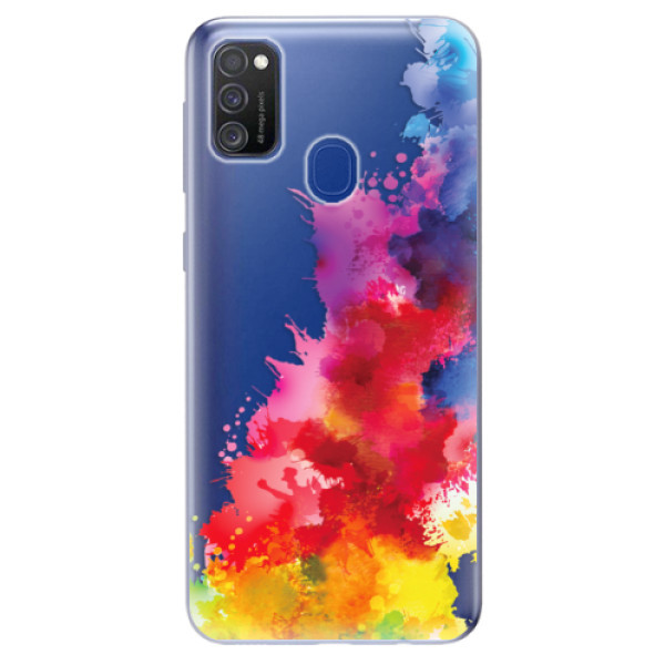 Odolné silikonové pouzdro iSaprio - Color Splash 01 - Samsung Galaxy M21