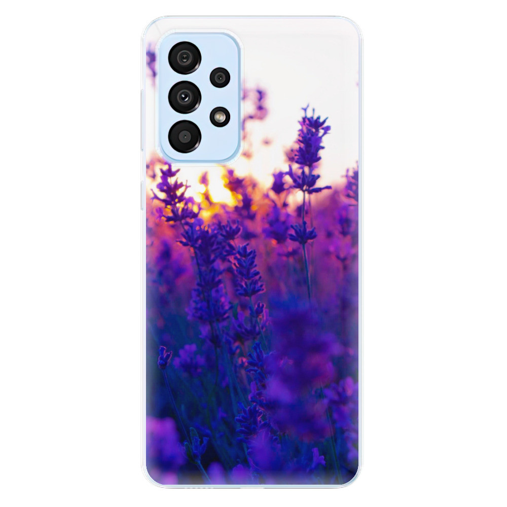 Odolné silikonové pouzdro iSaprio - Lavender Field - Samsung Galaxy A33 5G