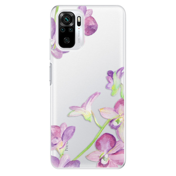 Odolné silikonové pouzdro iSaprio - Purple Orchid - Xiaomi Redmi Note 10 / Note 10S