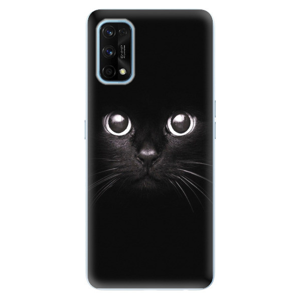 Odolné silikonové pouzdro iSaprio - Black Cat - Realme 7 Pro