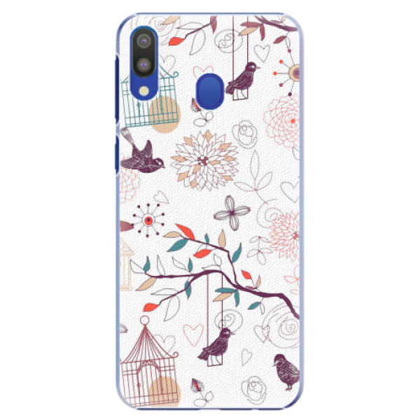 Plastové pouzdro iSaprio - Birds - Samsung Galaxy M20