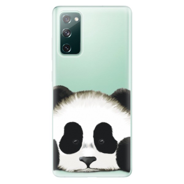 Odolné silikonové pouzdro iSaprio - Sad Panda - Samsung Galaxy S20 FE