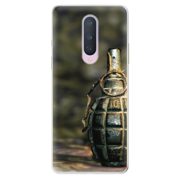 Odolné silikonové pouzdro iSaprio - Grenade - OnePlus 8