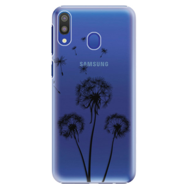 Plastové pouzdro iSaprio - Three Dandelions - black - Samsung Galaxy M20