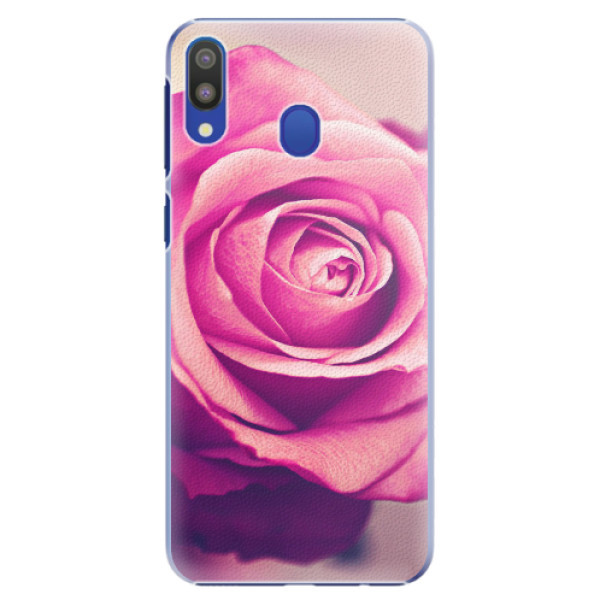 Plastové pouzdro iSaprio - Pink Rose - Samsung Galaxy M20