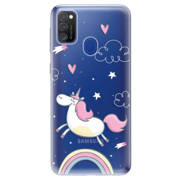 Odolné silikonové pouzdro iSaprio - Unicorn 01 - Samsung Galaxy M21