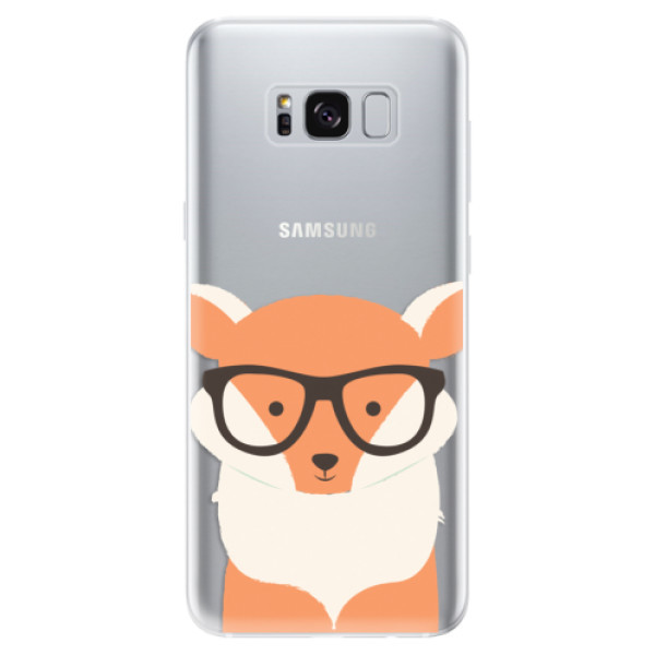 Odolné silikonové pouzdro iSaprio - Orange Fox - Samsung Galaxy S8