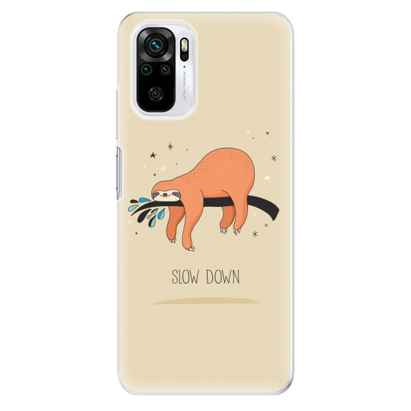 Odolné silikonové pouzdro iSaprio - Slow Down - Xiaomi Redmi Note 10 / Note 10S