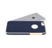 Silikonový/ kožený obal VINTAGE pro SAMSUNG GALAXY S6 (G920) - modrý