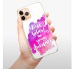 Odolné silikonové pouzdro iSaprio - Believe - iPhone 11 Pro