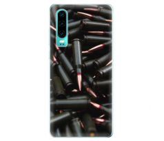 Odolné silikonové pouzdro iSaprio - Black Bullet - Huawei P30