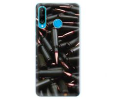 Odolné silikonové pouzdro iSaprio - Black Bullet - Huawei P30 Lite