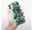 Odolné silikonové pouzdro iSaprio - Black Lace - iPhone 11