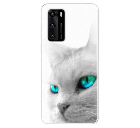 Odolné silikonové pouzdro iSaprio - Cats Eyes - Huawei P40