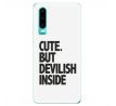 Odolné silikonové pouzdro iSaprio - Devilish inside - Huawei P30