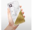 Odolné silikonové pouzdro iSaprio - Gold and WH Marble - Huawei P40 Lite