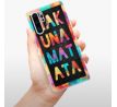 Odolné silikonové pouzdro iSaprio - Hakuna Matata 01 - Huawei P30 Pro