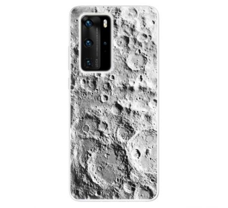 Odolné silikonové pouzdro iSaprio - Moon Surface - Huawei P40 Pro