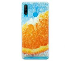 Odolné silikonové pouzdro iSaprio - Orange Water - Huawei P30 Lite