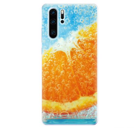 Odolné silikonové pouzdro iSaprio - Orange Water - Huawei P30 Pro