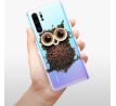 Odolné silikonové pouzdro iSaprio - Owl And Coffee - Huawei P30 Pro