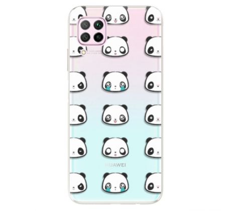 Odolné silikonové pouzdro iSaprio - Panda pattern 01 - Huawei P40 Lite