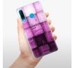 Odolné silikonové pouzdro iSaprio - Purple Squares - Huawei P30 Lite
