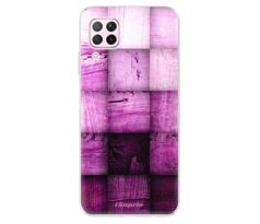 Odolné silikonové pouzdro iSaprio - Purple Squares - Huawei P40 Lite
