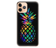 Odolné silikonové pouzdro iSaprio - Rainbow Pineapple - iPhone 11 Pro