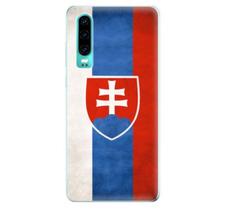 Odolné silikonové pouzdro iSaprio - Slovakia Flag - Huawei P30