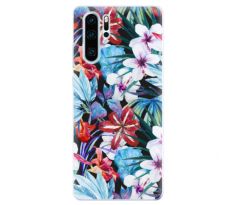 Odolné silikonové pouzdro iSaprio - Tropical Flowers 05 - Huawei P30 Pro