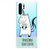 Odolné silikonové pouzdro iSaprio - Unicorns Love Coffee - Huawei P30 Pro