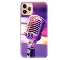 Odolné silikonové pouzdro iSaprio - Vintage Microphone - iPhone 11 Pro Max