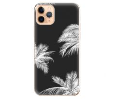 Odolné silikonové pouzdro iSaprio - White Palm - iPhone 11 Pro Max