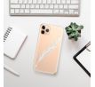 Odolné silikonové pouzdro iSaprio - Writing By Feather - white - iPhone 11 Pro Max
