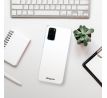 Odolné silikonové pouzdro iSaprio - 4Pure - bílý - Samsung Galaxy S20+