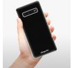 Odolné silikonové pouzdro iSaprio - 4Pure - černý - Samsung Galaxy S10+
