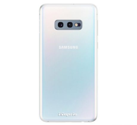 Odolné silikonové pouzdro iSaprio - 4Pure - mléčný bez potisku - Samsung Galaxy S10e