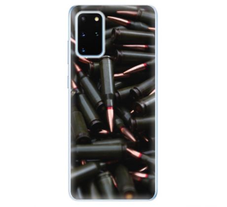 Odolné silikonové pouzdro iSaprio - Black Bullet - Samsung Galaxy S20+